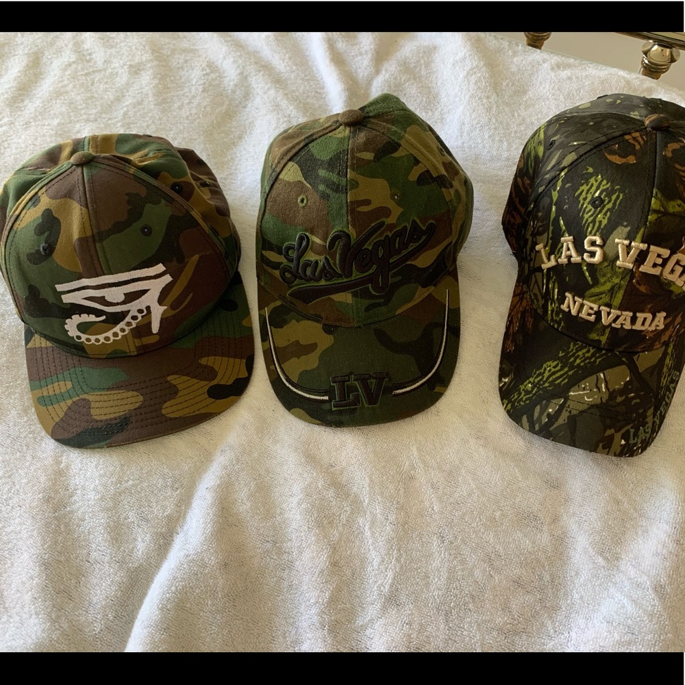 Camo caps